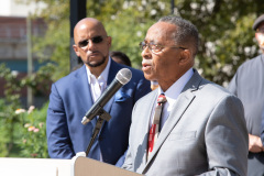September 10, 2021: Senator Hughes and others call for leaders in neighborhoods across the city to join in a push to increase vaccination rates in communities of color where mistrust of medicine has been historic and lingering.