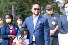 September 10, 2021: Senator Hughes and others call for leaders in neighborhoods across the city to join in a push to increase vaccination rates in communities of color where mistrust of medicine has been historic and lingering.