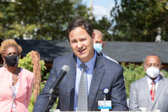 September 10, 2021: Senator Hughes and others call for leaders in neighborhoods across the city to join in a push to increase vaccination rates in communities of color where mistrust of medicine has been historic and lingering.