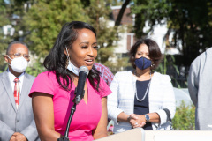 September 10, 2021: Senator Hughes and others call for leaders in neighborhoods across the city to join in a push to increase vaccination rates in communities of color where mistrust of medicine has been historic and lingering.