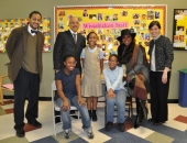 Senator Hughes visits Wissahickon Charter School :: January 27, 2012