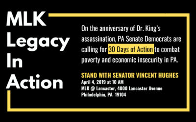 Los demócratas del Senado lanzarán un llamamiento a la acción contra la pobreza y la seguridad económica en homenaje al legado del reverendo Dr. Martin Luther King Jr.