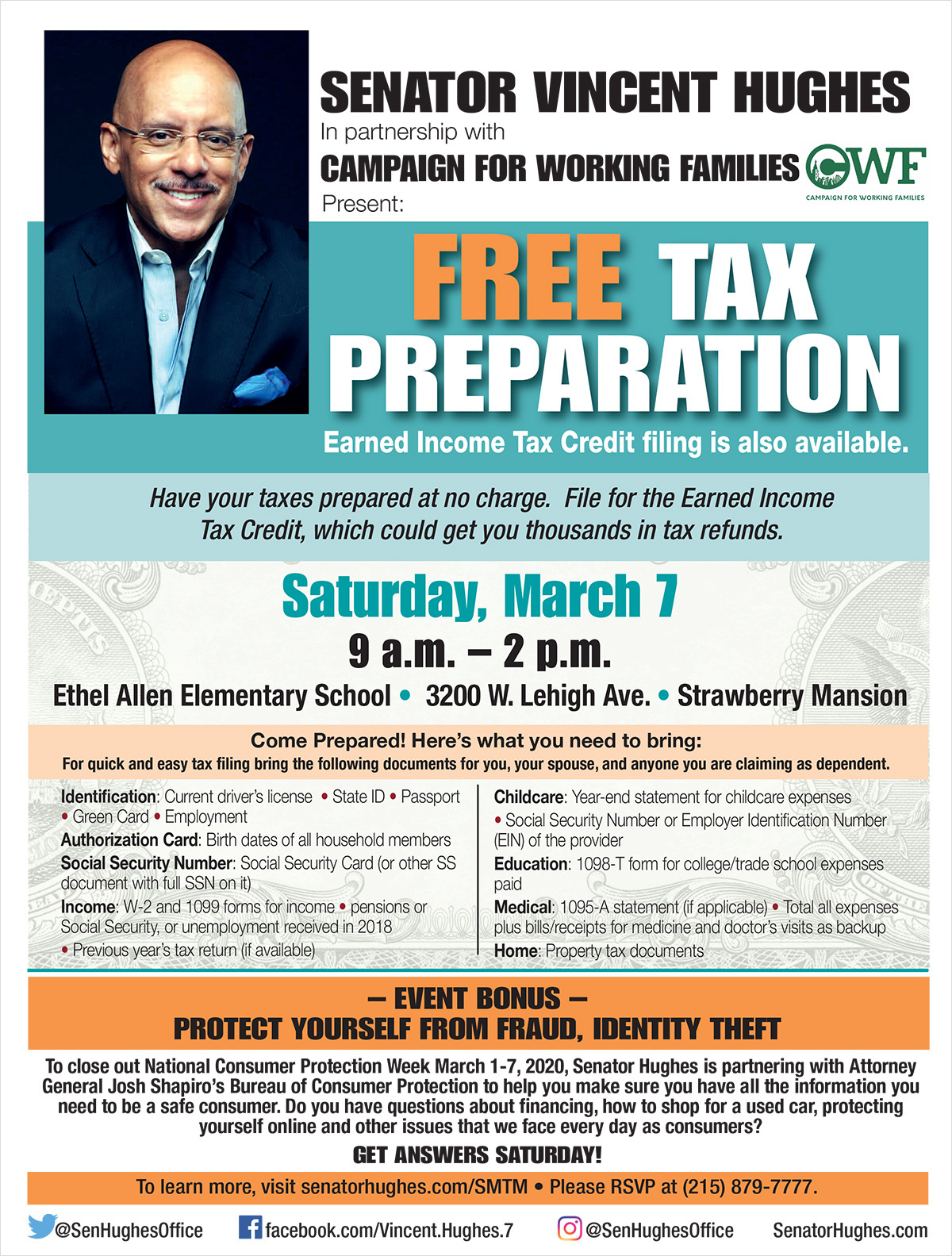 Tax Event - March 7, 2020