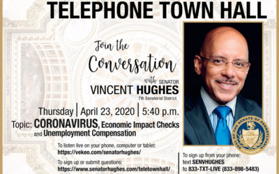 Sen. Hughes to hold telephone town hall on economic impact payments, unemployment changes