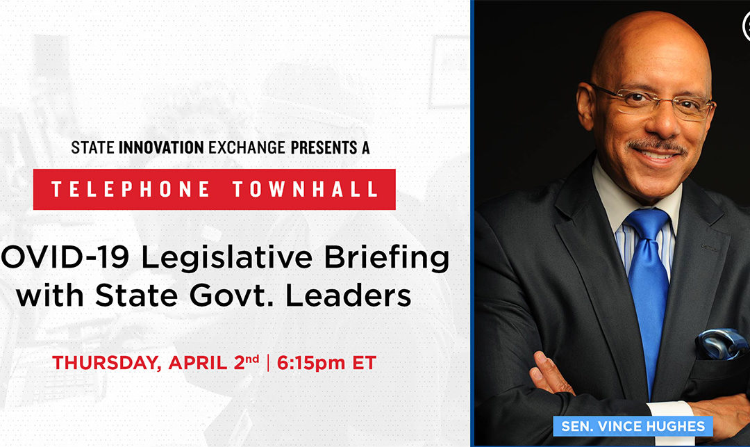 TONIGHT: Join Sen. Hughes, 3 state reps for State Innovation Exchange telephone town hall