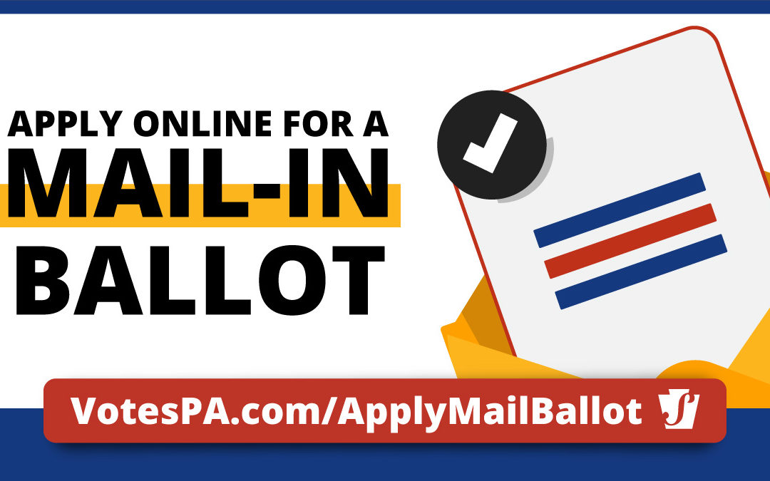 Vote by mail: registered voters can vote by mail for any reason