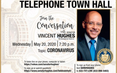 Join Sen. Hughes for a telephone town hall on the coronavirus and PA’s primary