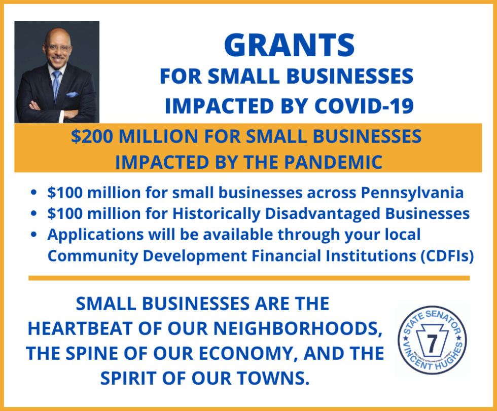 Grants for small business affected by COVID19 coming soon