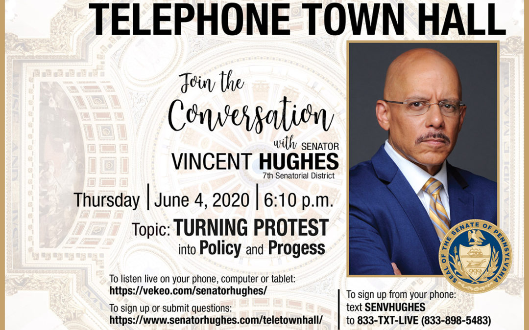 Turning protest into policy and progress: telephone town hall on our response to the murder of George Floyd