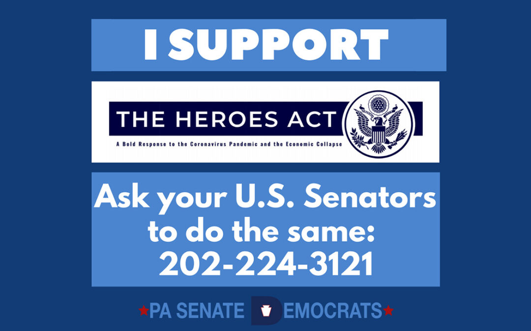 Our people need help Call Sen. Pat Toomey and demand he support the HEROES Act