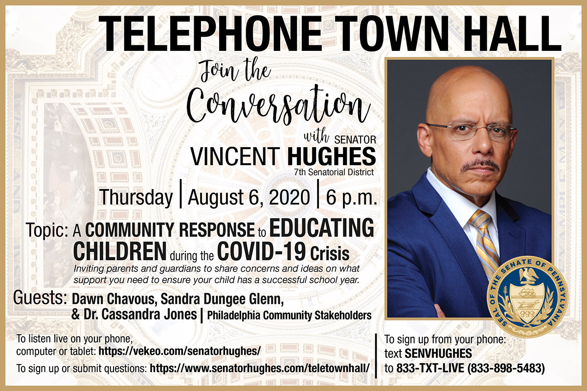 Telephone Town Hall -August 6, 2020