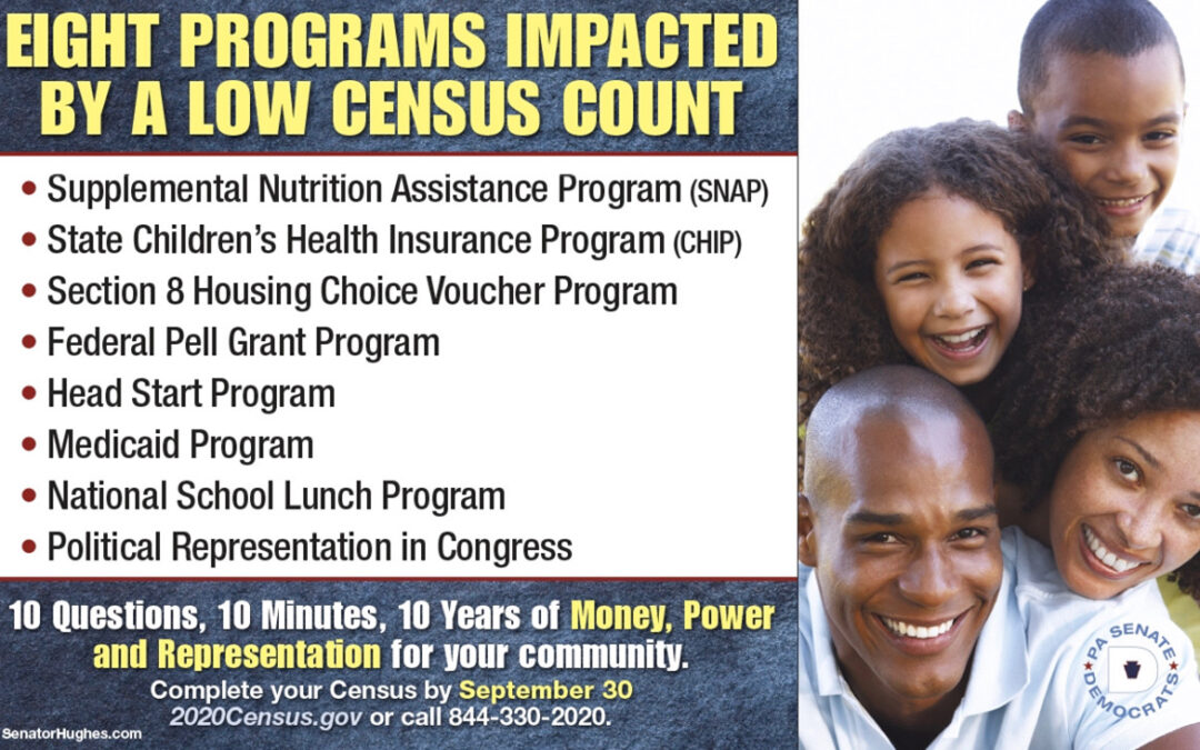 Respond to the 2020 Census today before it’s too late!