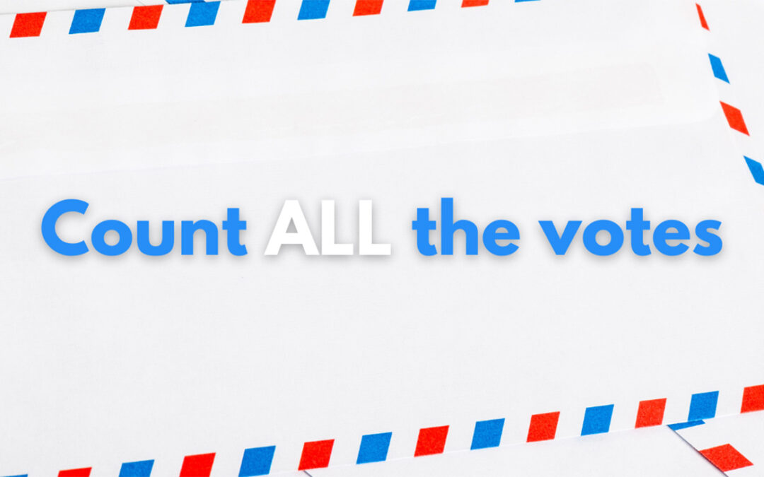 #CountEveryVote