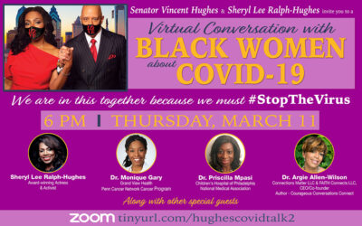 Join Sheryl Lee Ralph-Hughes, Sen. Hughes for COVID-19 virtual conversation with Black women