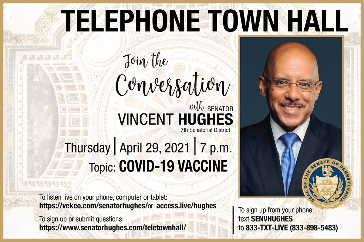 Telephone Town Hall - April 29, 2021