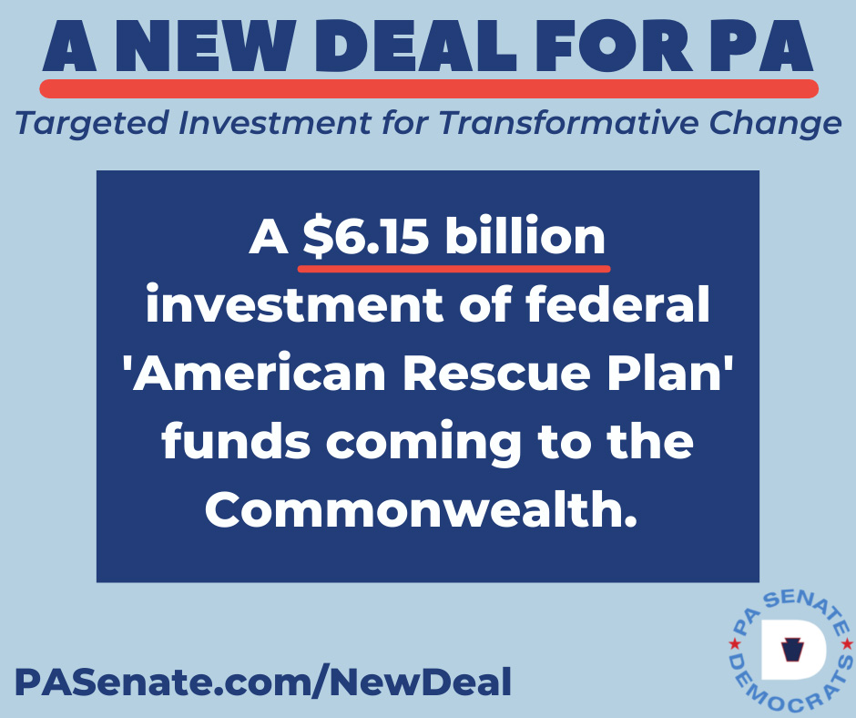 A $6.1 billion investment of federal ‘American Rescue Plan’ funds coming to the Commonwealth.