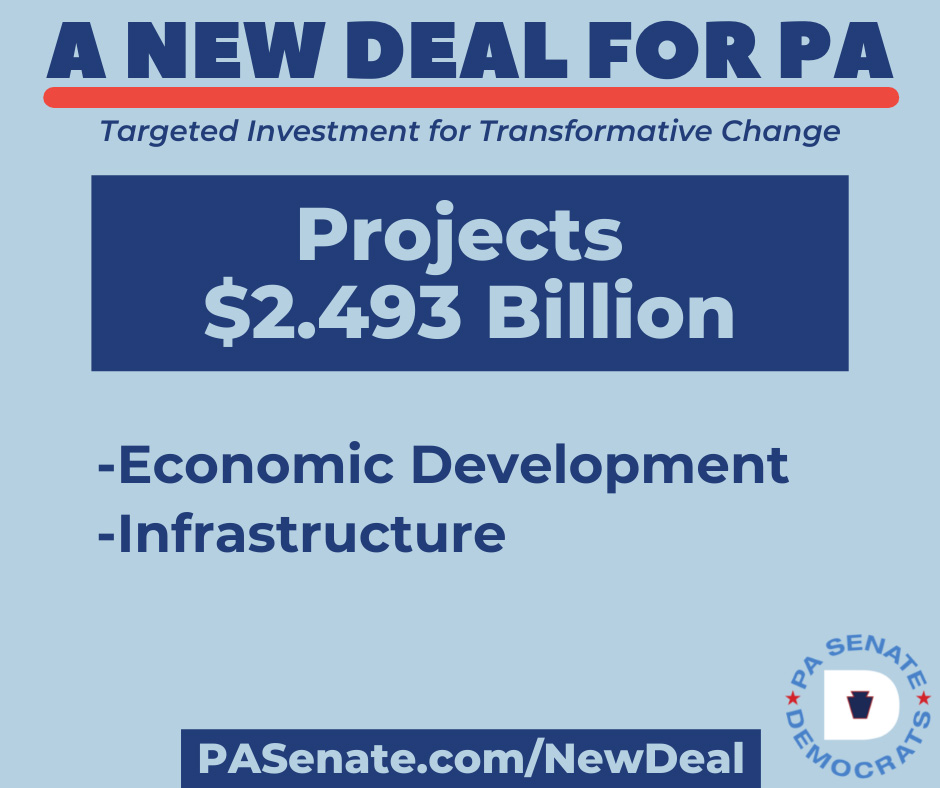 A New Deal for PA - Projects $2.618 Billion