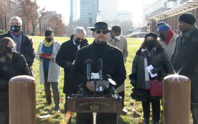 Sen. Hughes & Allies Rally to Condemn January 6th Insurrection and Defend Democracy