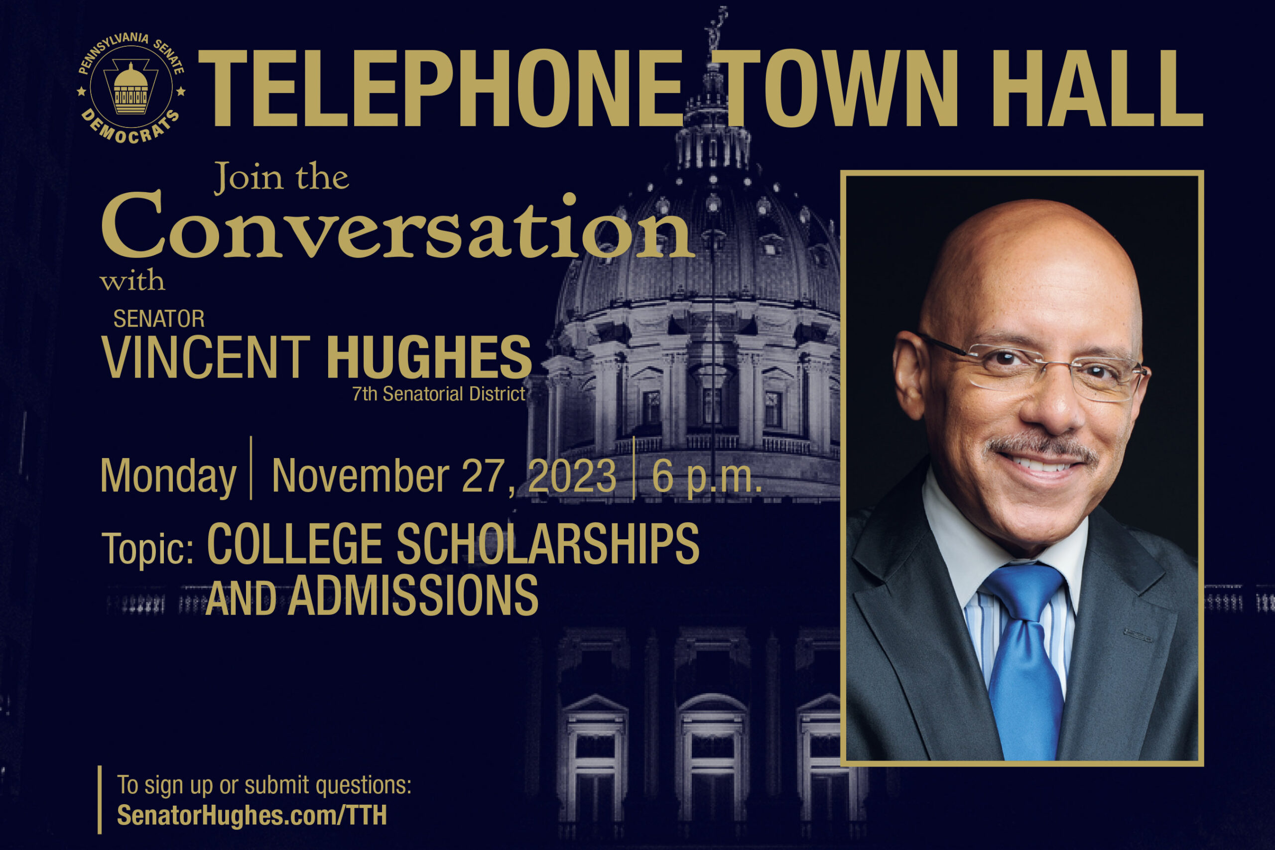 Telephone Town Hall - College Scholarships and Admissions