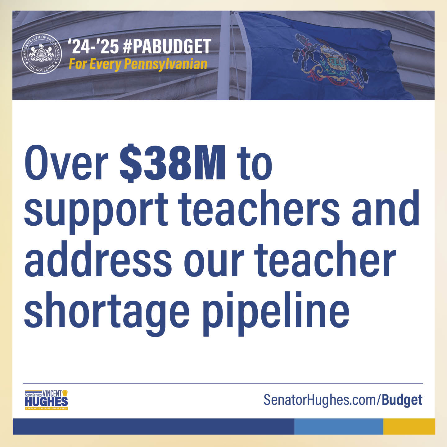 2024-25 Budget Address - Over $38M to support teachers and address shortage pipeline