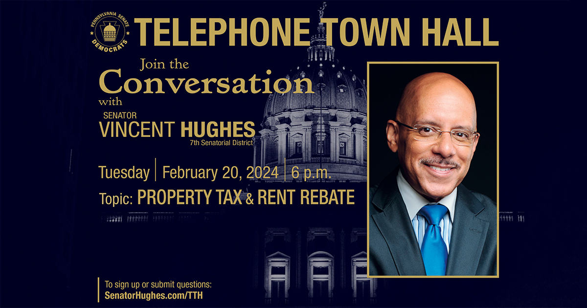 Telephone Town Hall - February 20, 2024 - Property Tax & Rent Rebate