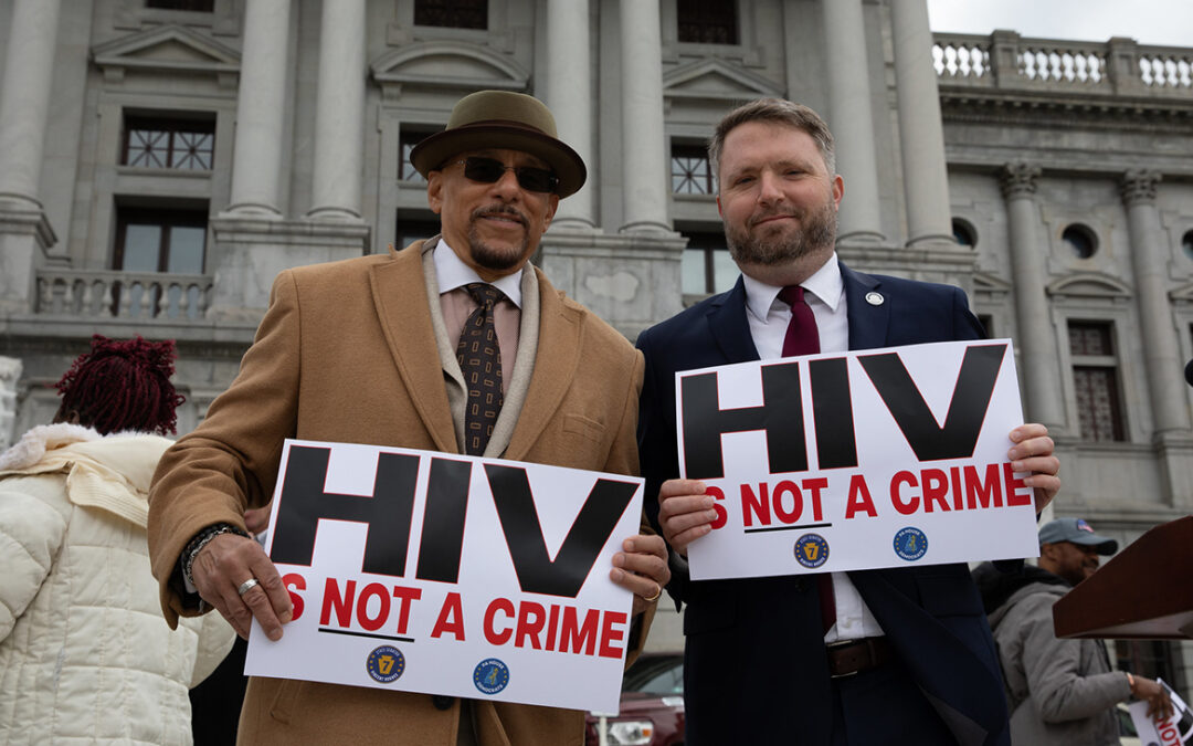 Pa. Lawmakers Introduce Bills to Repeal Felony Charge for HIV-Related Prostitution
