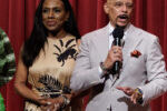 Senator Hughes and Sheryl Lee Ralph-Hughes