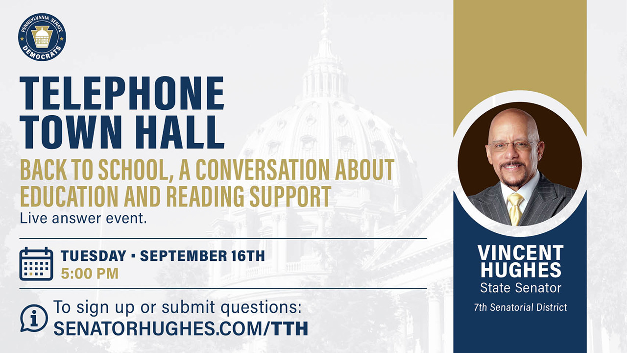 Telephone Town Hall - Back to School, a Conversation about Education and Reading Support