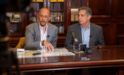 Senadores Hughes y Costa