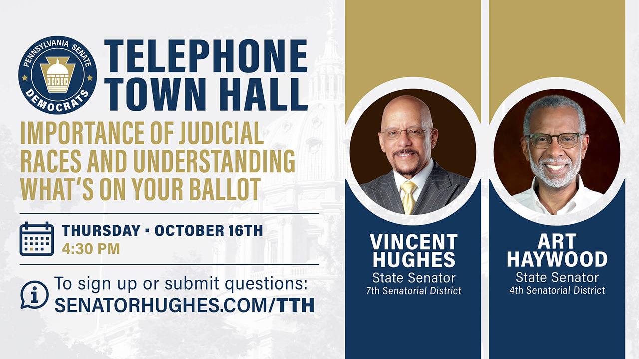 Telephone Town Hall - Importance of Judicial Races and Understanding What&#039;s on Your Ballot