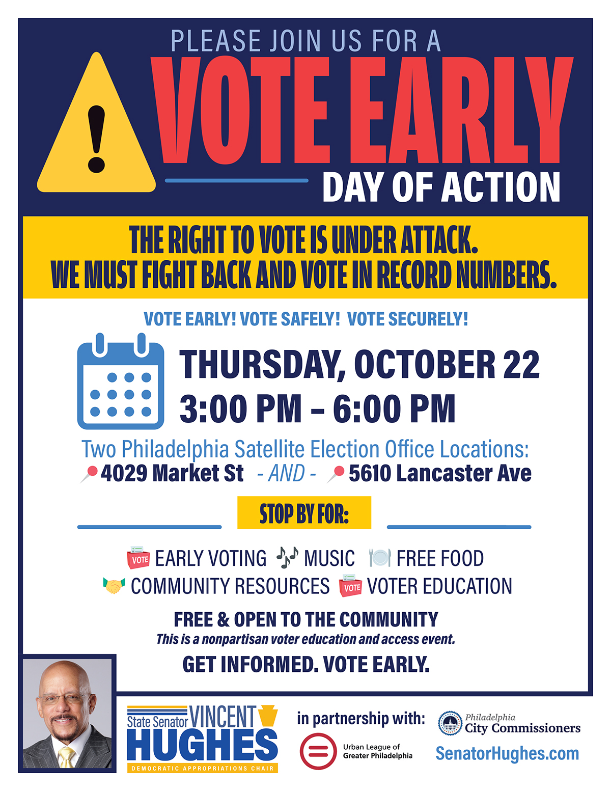 Vote Early Day of Action - October 22, 2026
